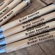 Custom Engraved Bamboo Pens in St. Augustine, FL