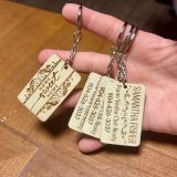 Bella Beechwood Rectangle Wooden Keychains 1200 x 1200