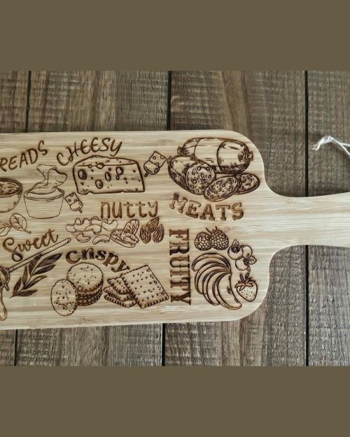 Cutting Board / Charcuterie Board with Handle