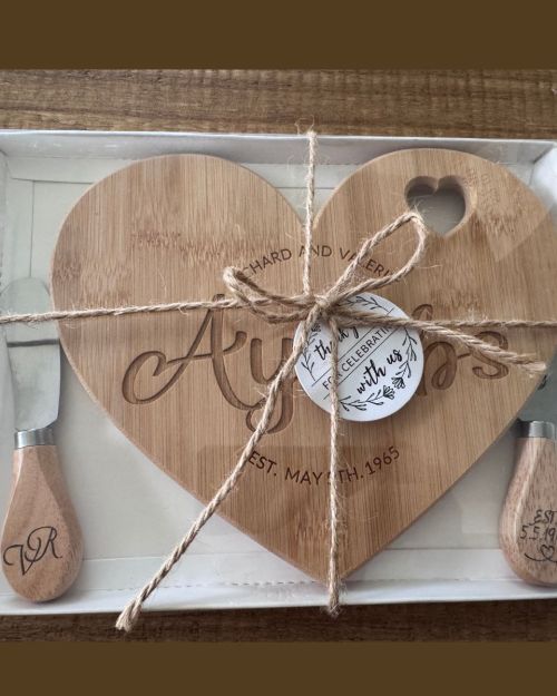 Heart Shaped Cutting Board / Charcuterie Board