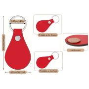 Teardrop Keychain Leatherette