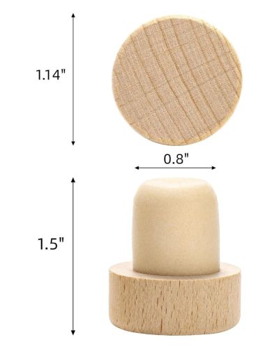 Bottle Stopper Beechwood